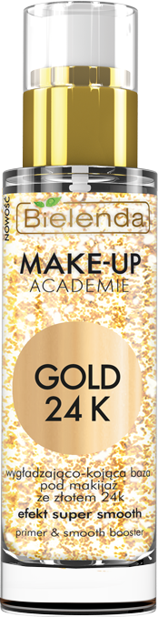 5902169037994 MAKE-UP ACADEMIE GOLD 24K Wygładzająco-kojąca baza pod makijaż ze złotem 24k 30 g