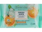 Серветки для демакіяжу зволожуючі помаранч 20 шт Fresh Juice