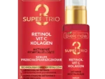 Сироватка активно відновлююча нічна проти зморшок SUPER TRIO RETINOL + VIT C + COLLAGEN 30 мл